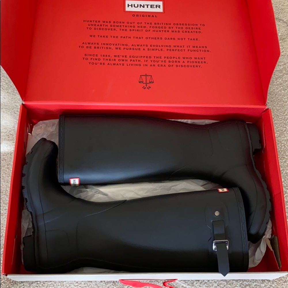 Hunter rain boots